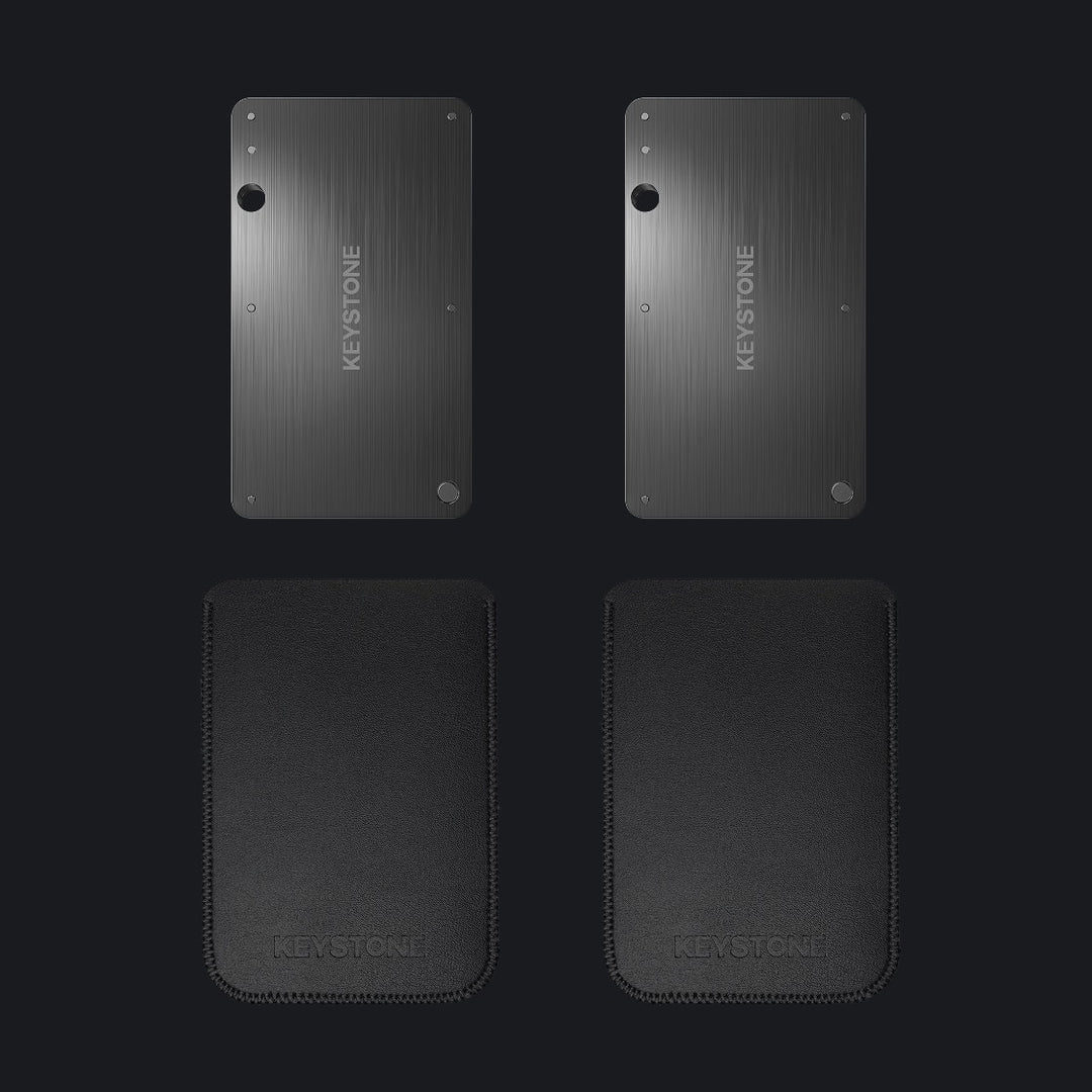 Keystone Tablet - The Indestructible Steel Crypto Cold Storage Seed Backup  Solution.