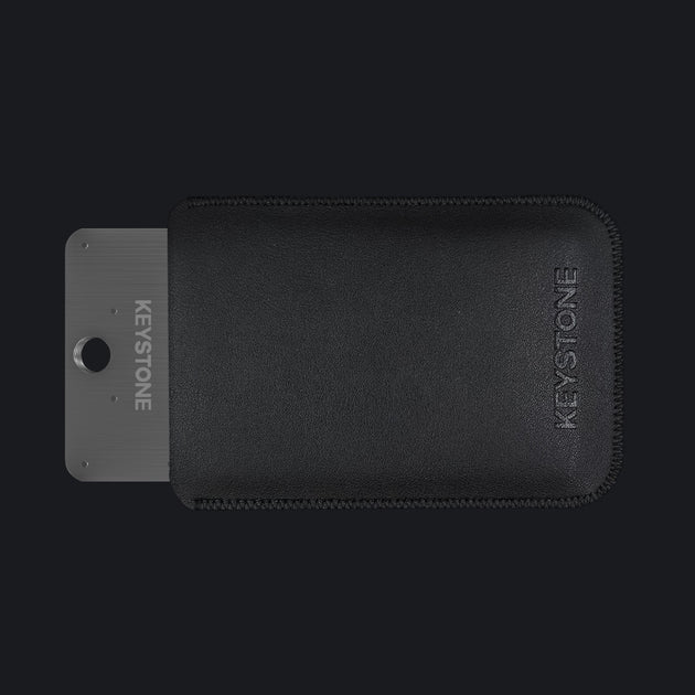 Keystone Leather Pouch - Keeps your Keystone safe from scratches.