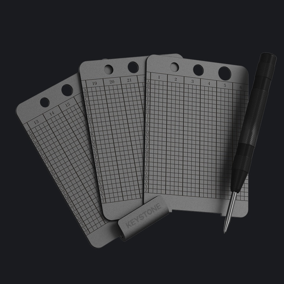 Cold Wallet Crypto Ledger Keystone Crypto Hardware Wallet Protective Case -  Black PU Leather Pouch For Pro & Essential Models Ledger Stax